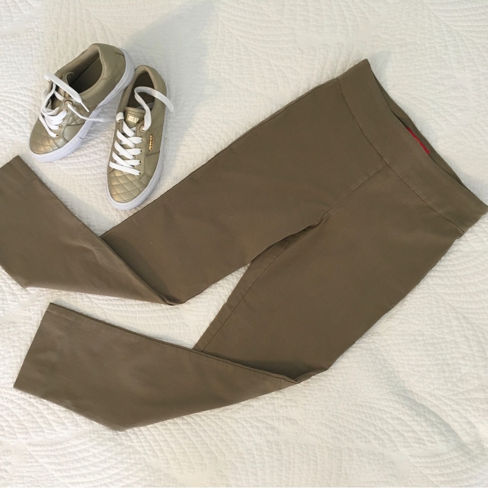 Krazy Larry Straight Leg Pull-on Khaki pants